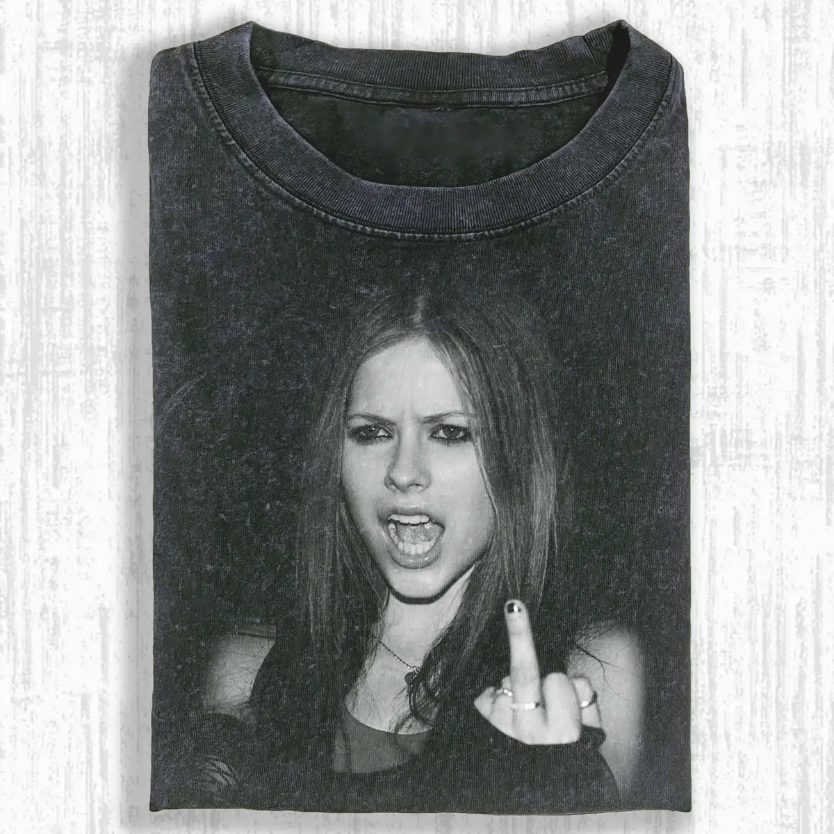 DEFIANT FINGER GESTURE T-SHIRT