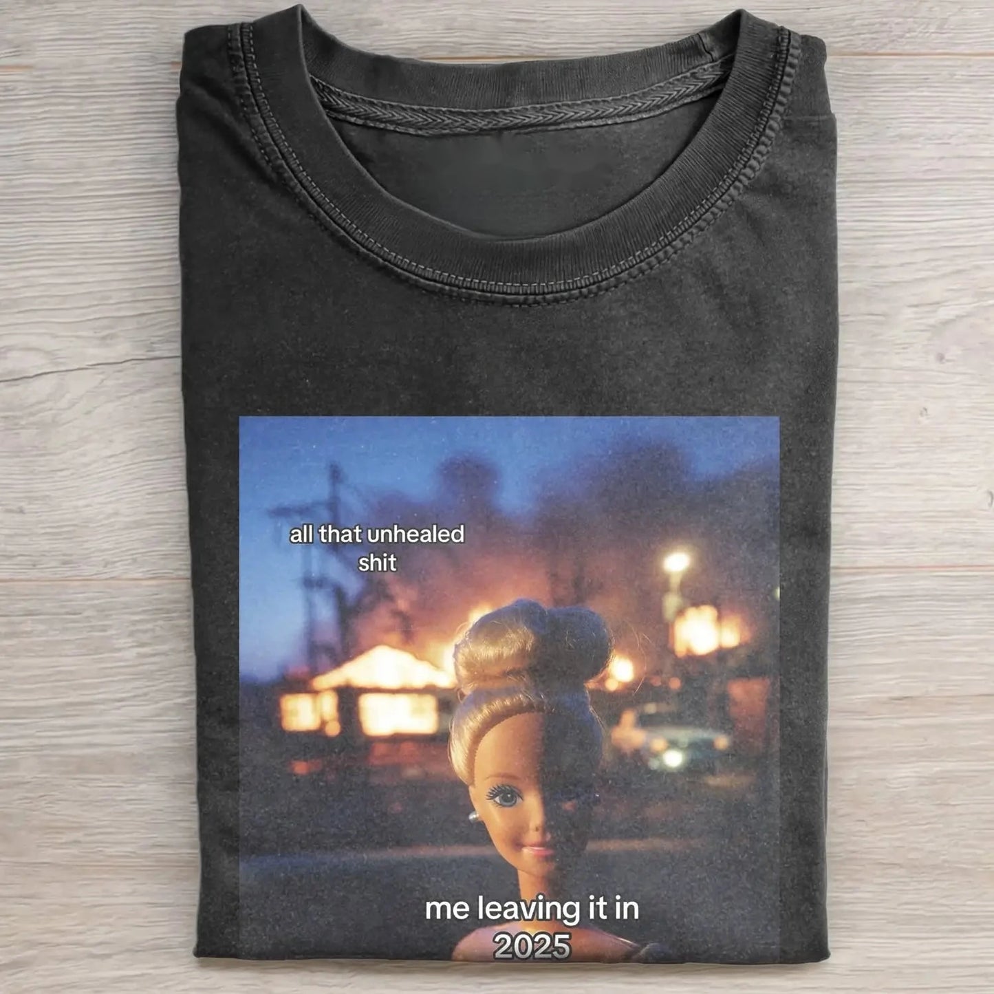 RETRO SLOGAN BARBIECORE T-SHIRT 4.0