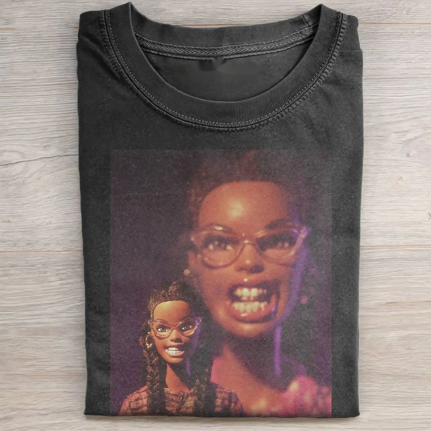RETRO BARBIECORE T-SHIRT WITH GLASSES 2.0