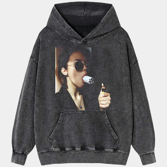 SMOKE WOMAN T-SHIRT V1.2