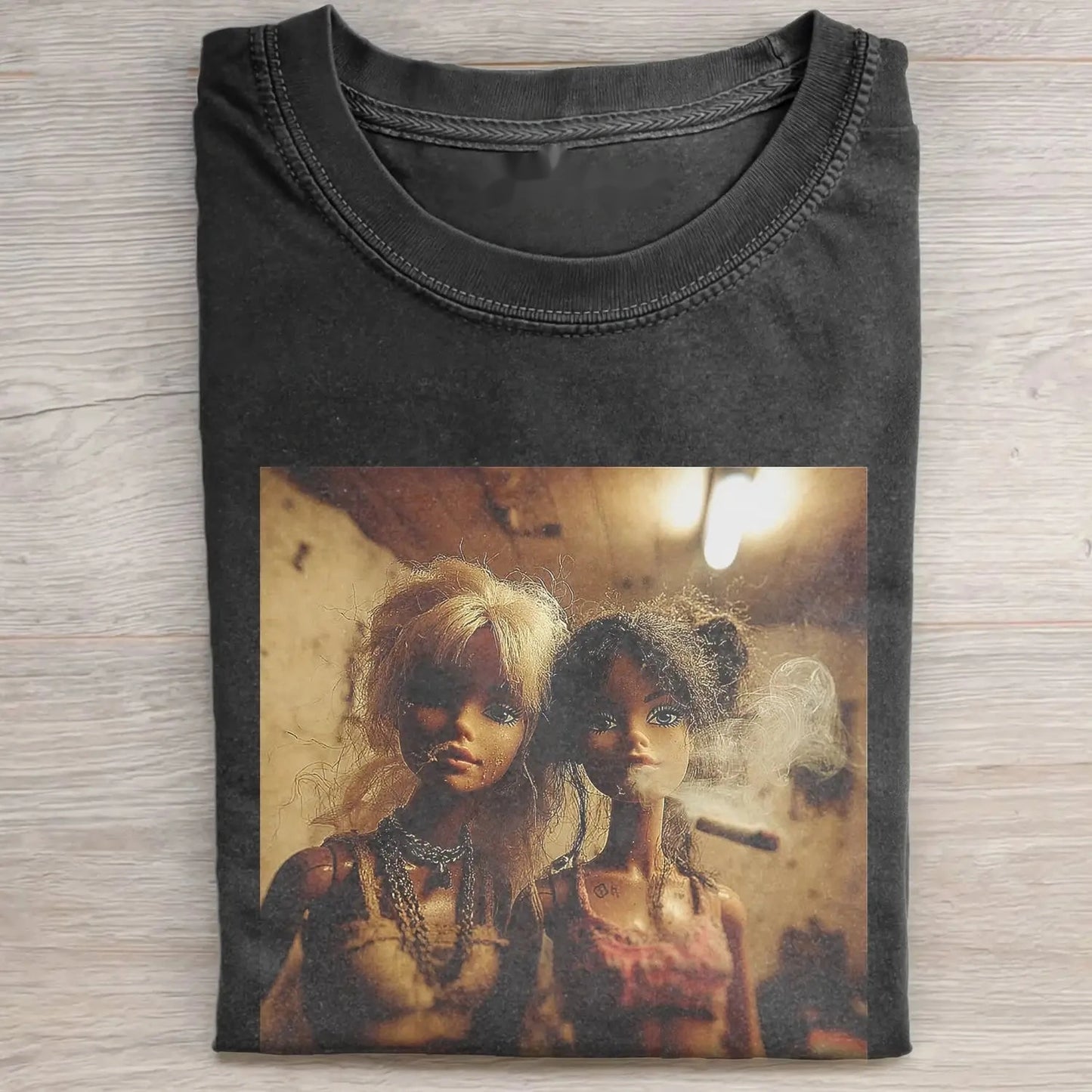 TWO SMOKING BARBIECORE T-SHIRTS 2.0