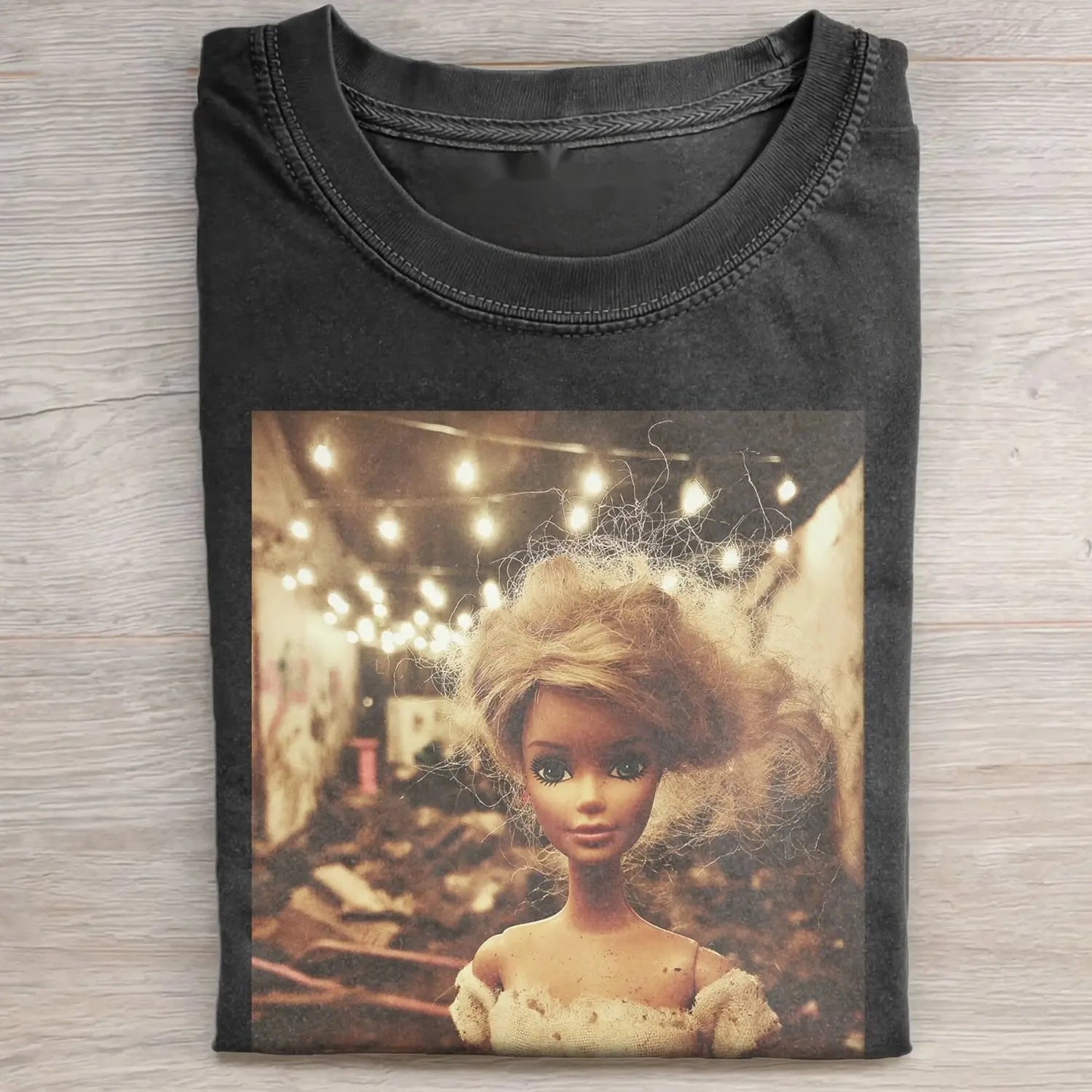 RETRO SLOGAN BARBIECORE T-SHIRT