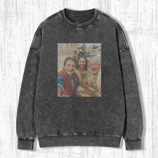 JESUS & BTTF T-SHIRT