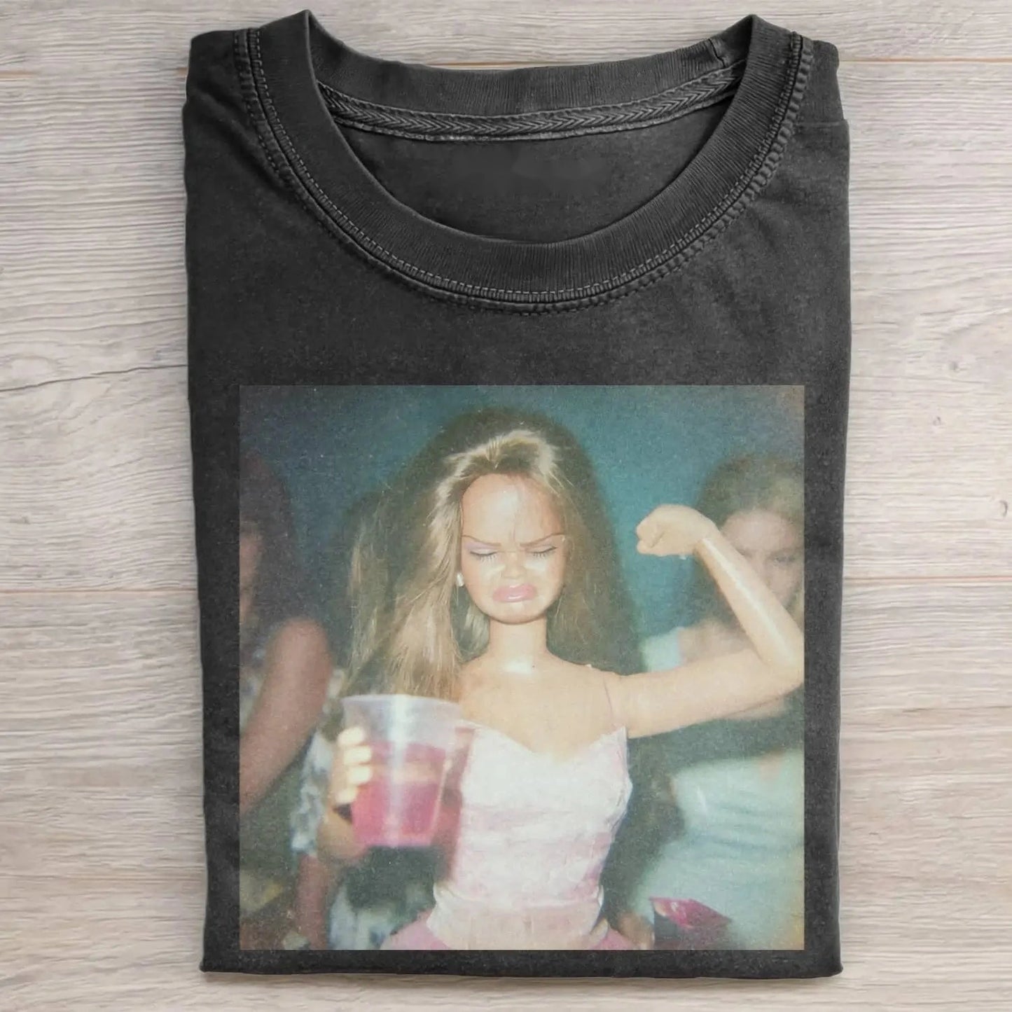BARBIECORE PARTY DRINKING POV TEE 1.6