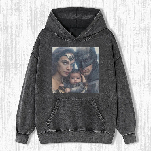 B. AND WONDER WOMAN HAVE A BABY T-SHIRT