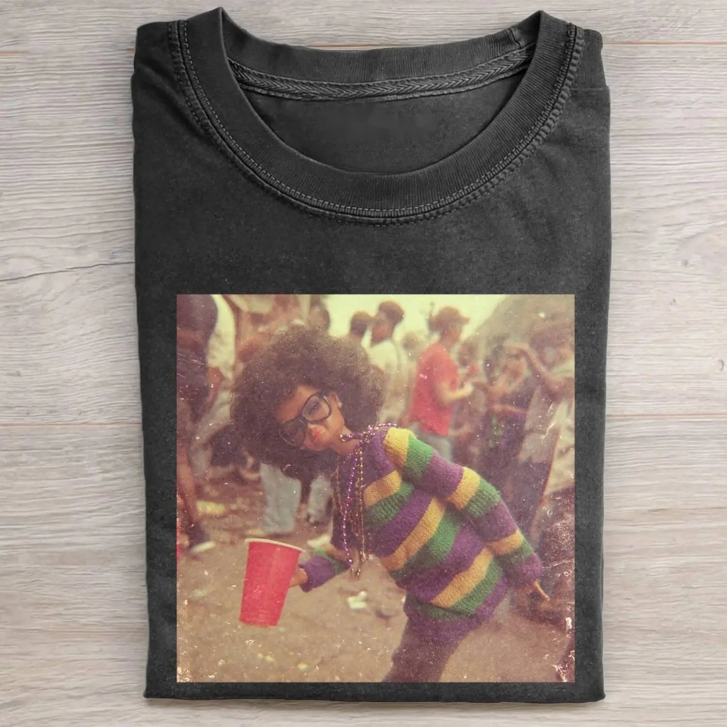 BLACK BARBIECORE PARTY DANCE POV TEE 6.0