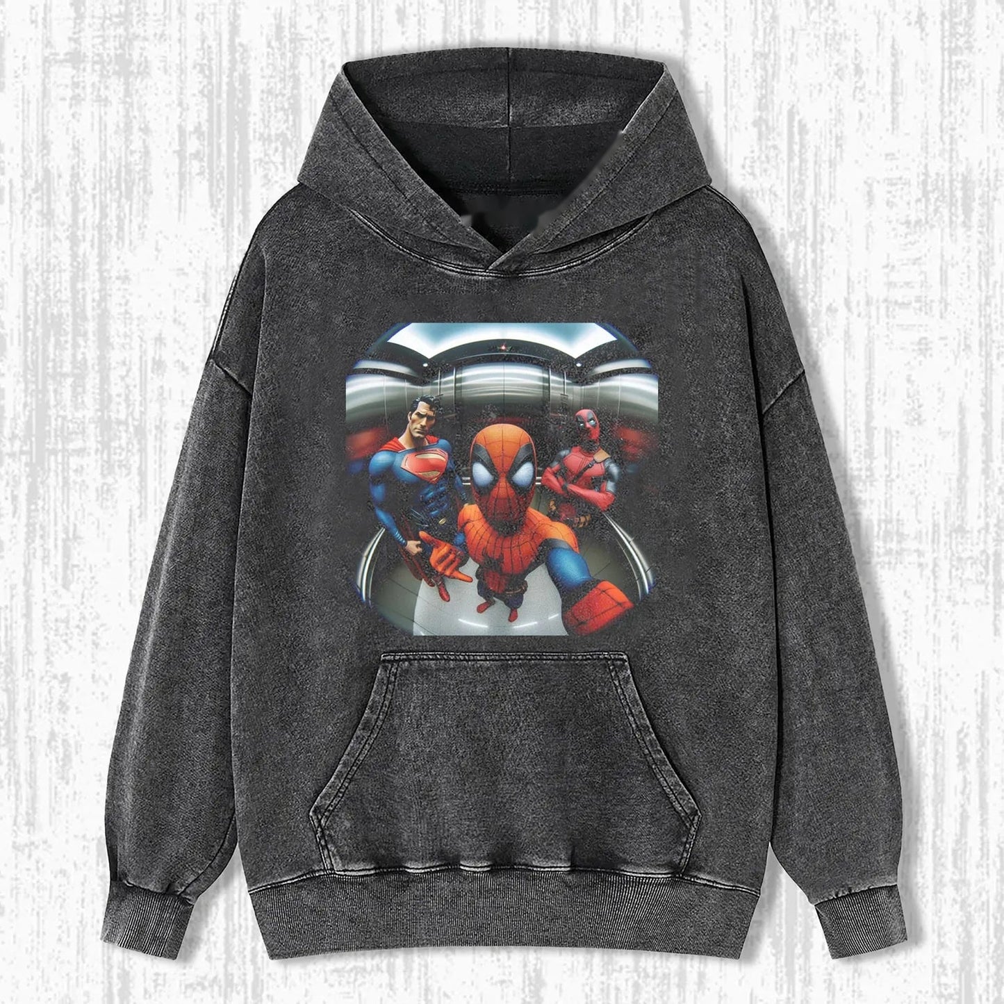 DEADPOOL & S. & SUPERMAN T-SHIRT