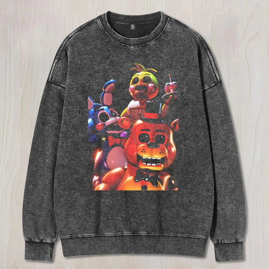 FIVE NIGHTS AT FREDDY'S 2 FNAF 2 TEE & SWEAT & HOOD 2.5