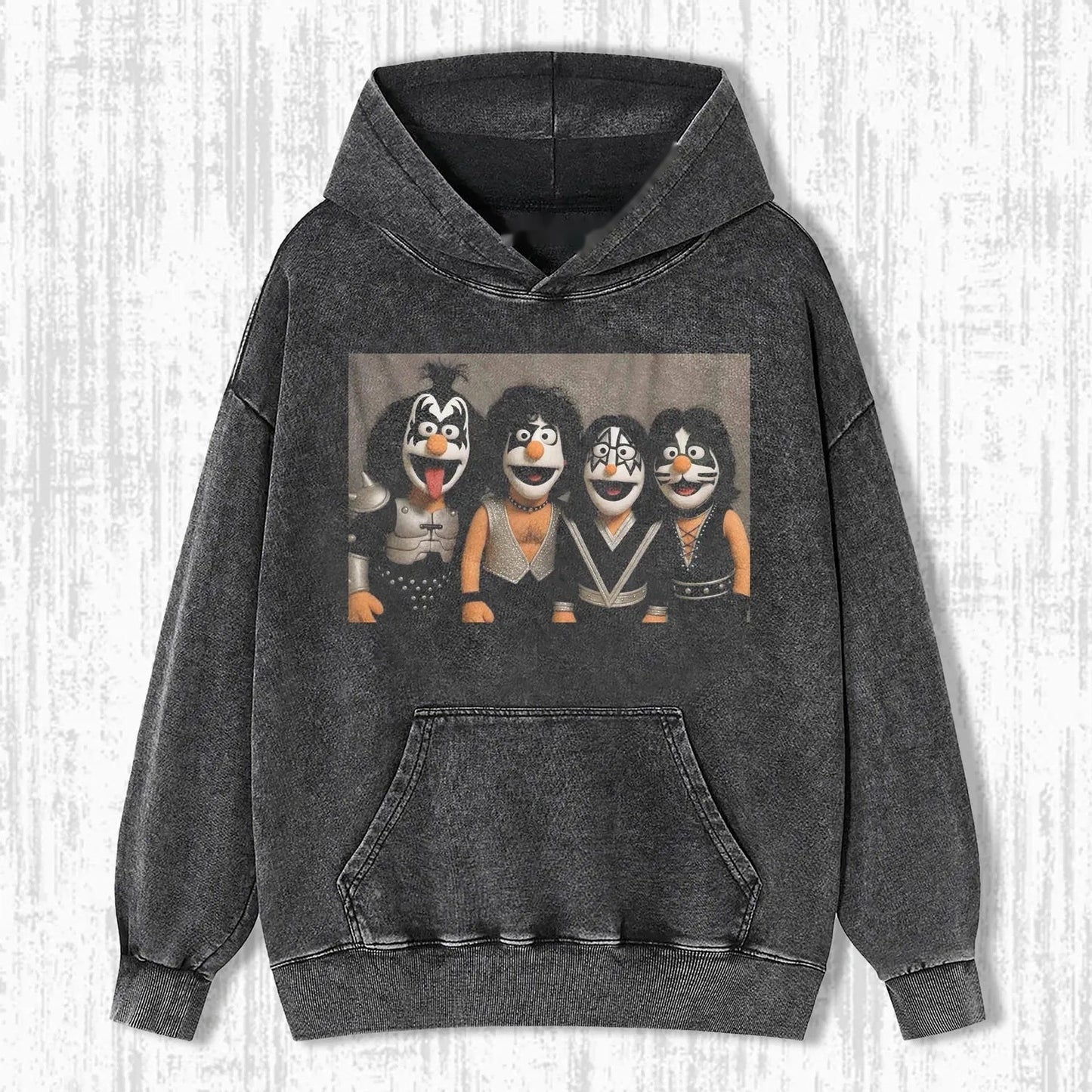 FUNNY PUPPET ROCK BAND T-SHIRT