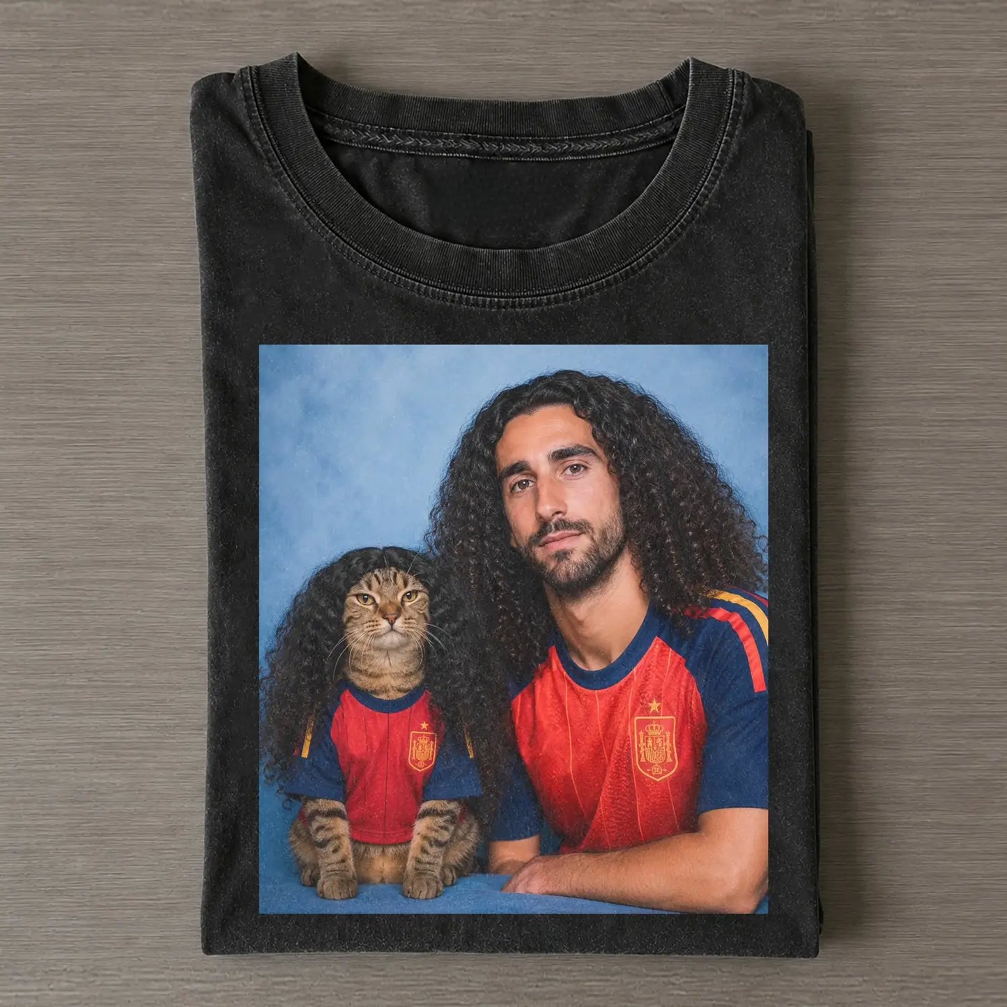 Funny Marc Cucurella & Cat Tee
