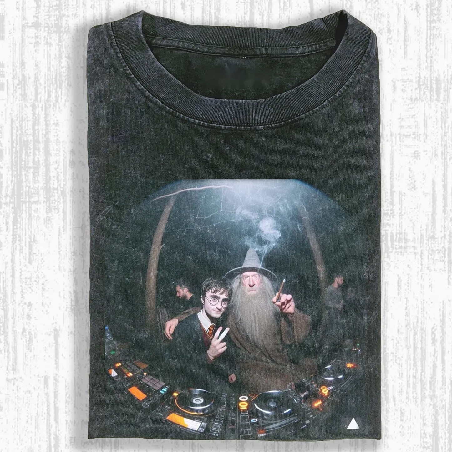 HP DJ SMOKING TEACHER AND STUDENT T-SHIRT