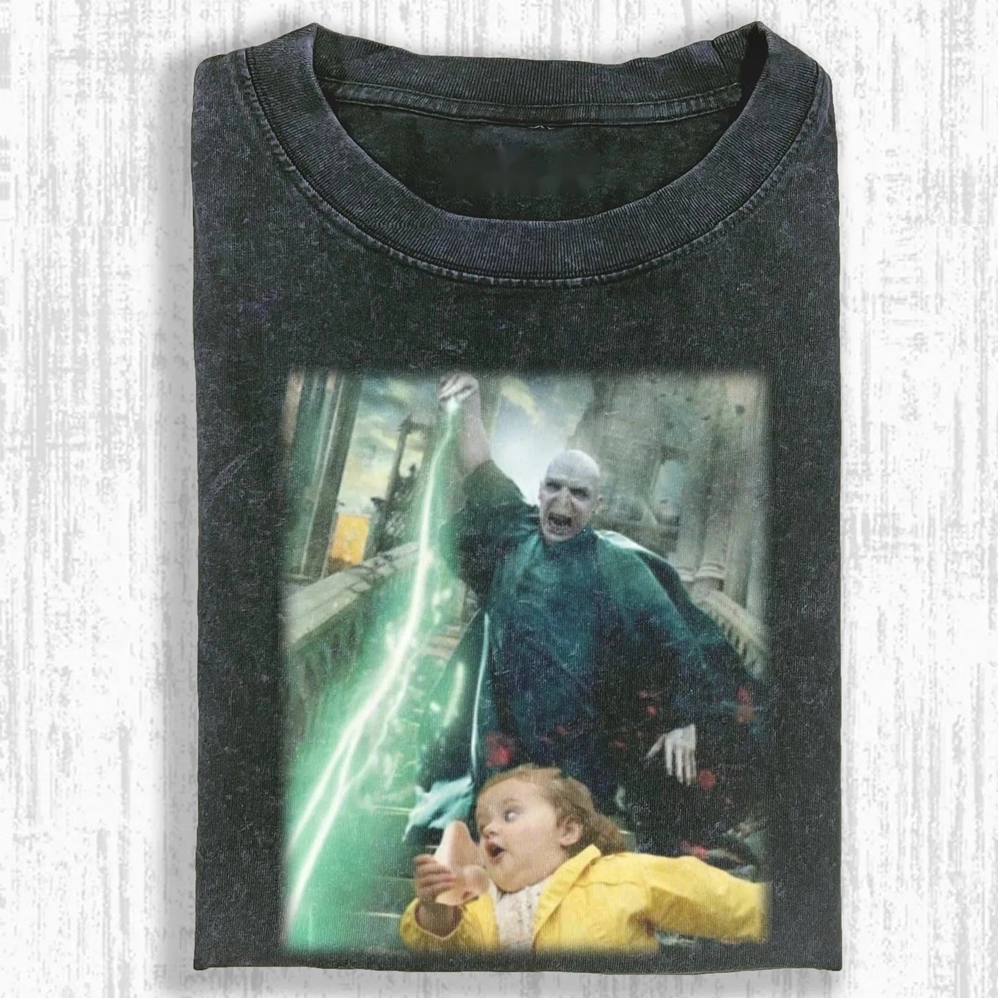 HP MONSTER AND CUTE GIRL T-SHIRT