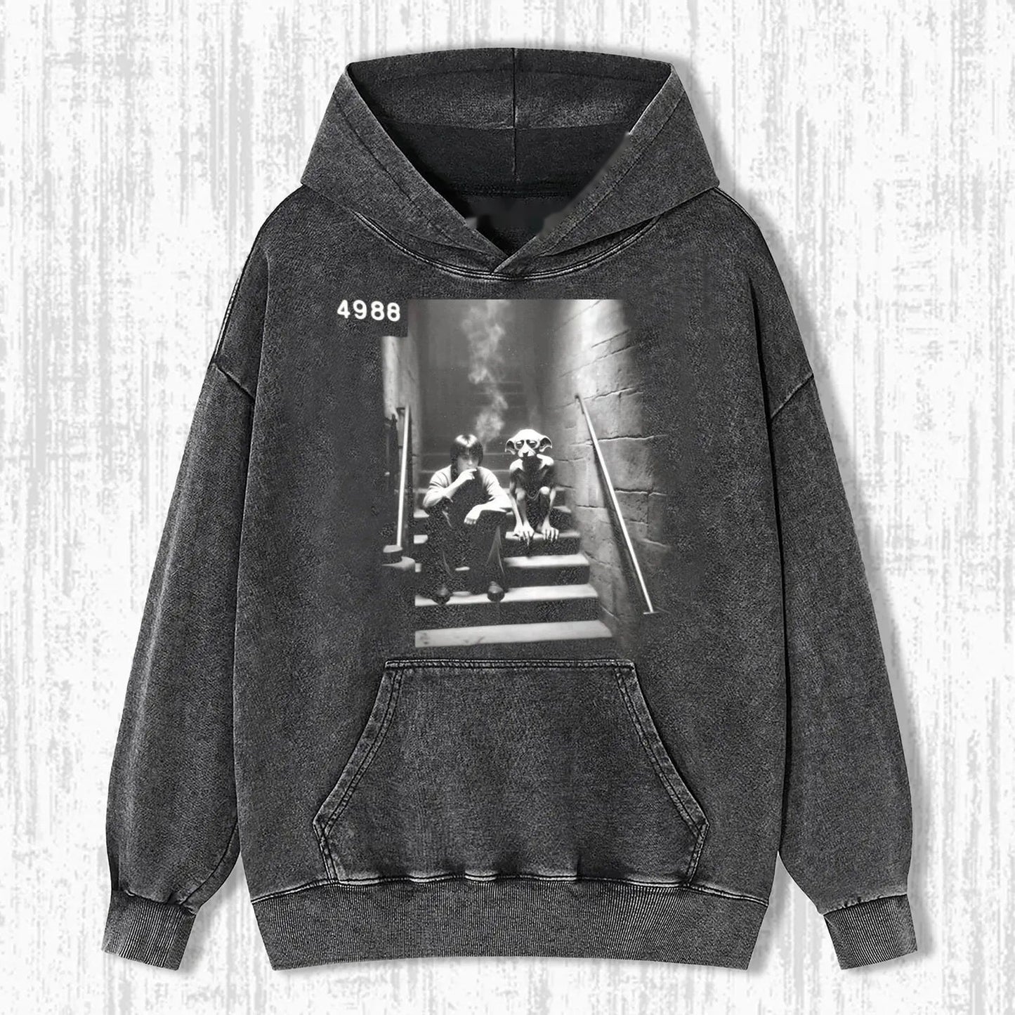 HP SMOKING MAN AND ELF T-SHIRT 1.0