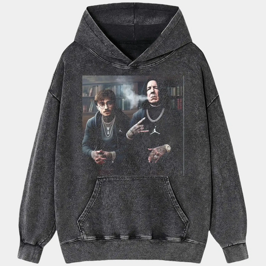 HP SMOKING TEACHER AND STUDENT T-SHIRT