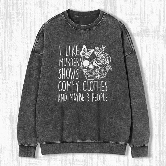 I LIKE MURDER SKELETON T-SHIRT