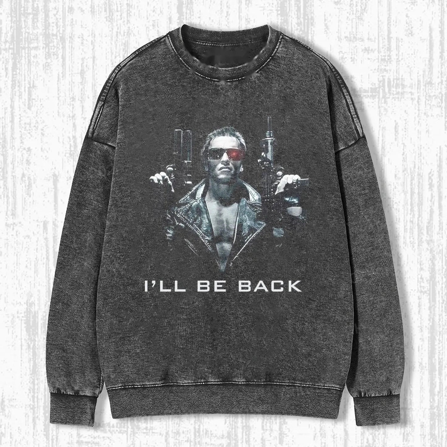 I'LL BE BACK & AS T-SHIRT