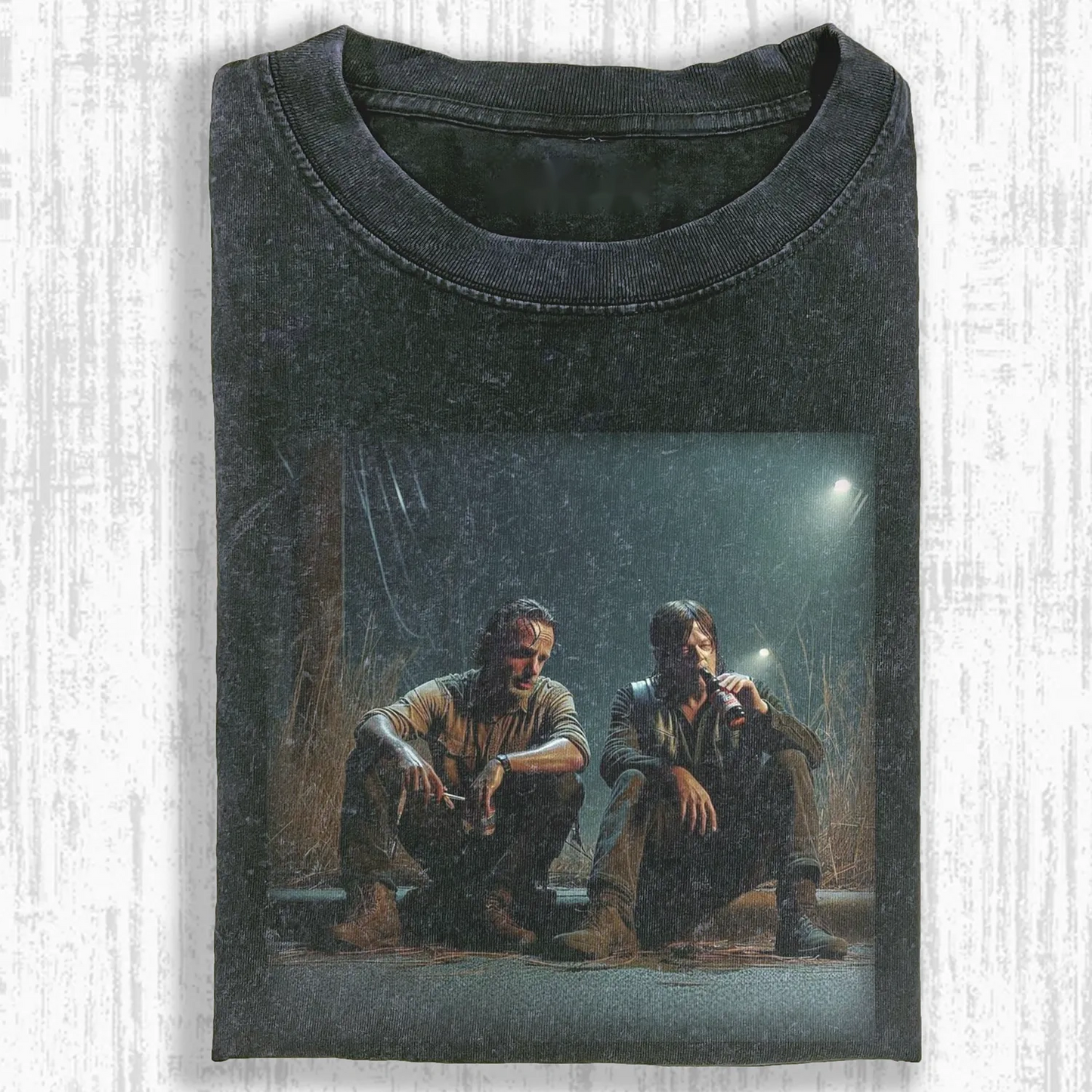 RICK GRIMES & DAYRL DIXON T-SHIRT