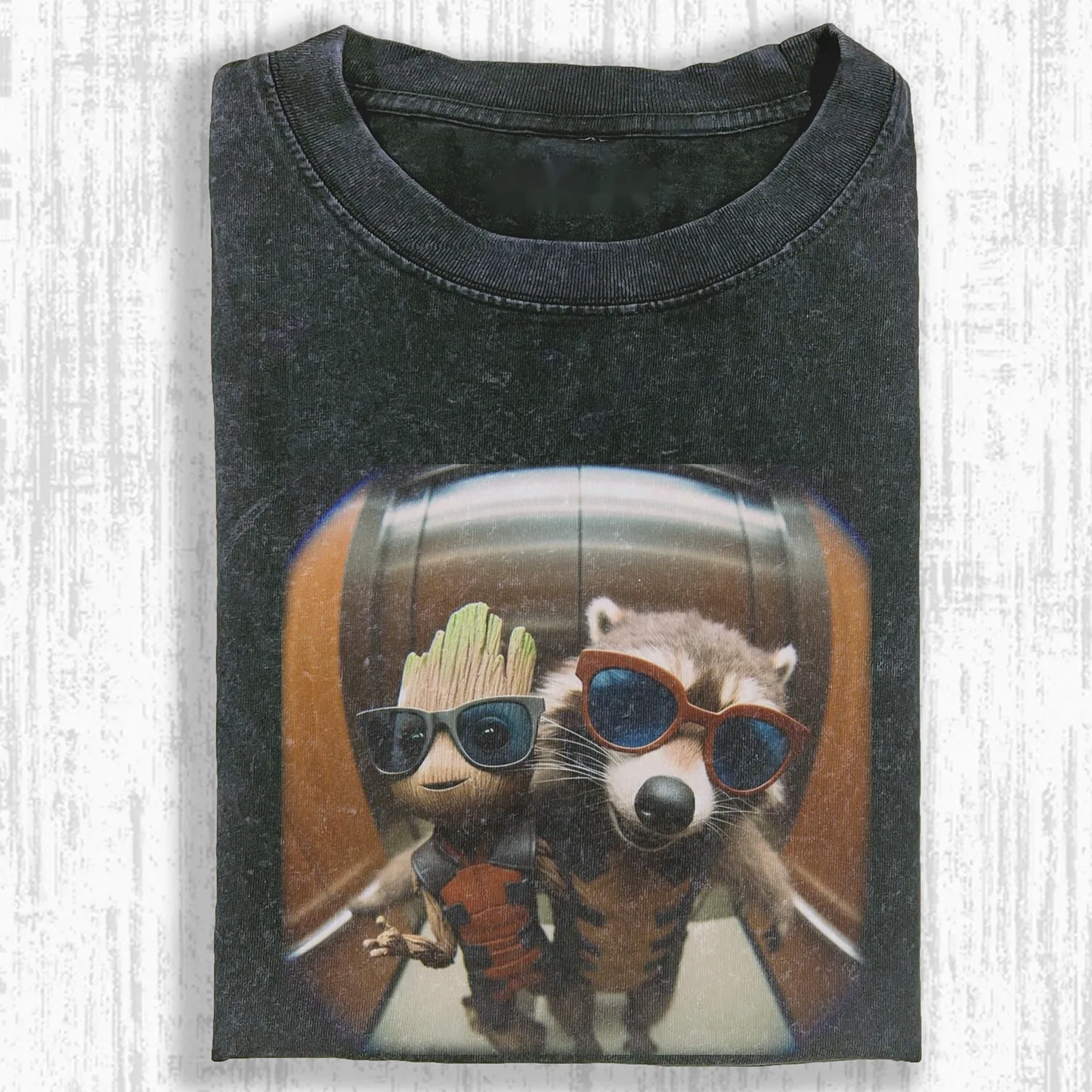 ROCKET AND GROOT T-SHIRT 1.0