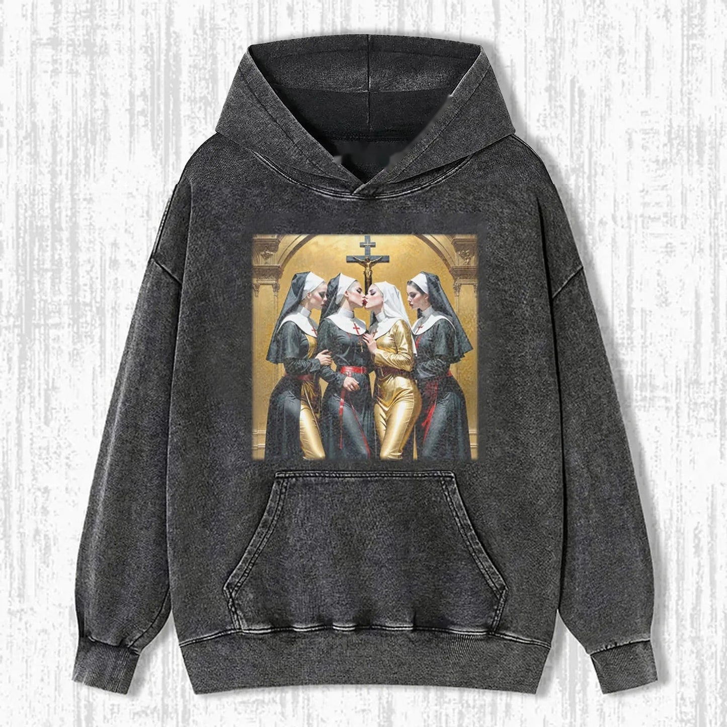 THE BAD NUN WASHED T-SHIRT V1.0