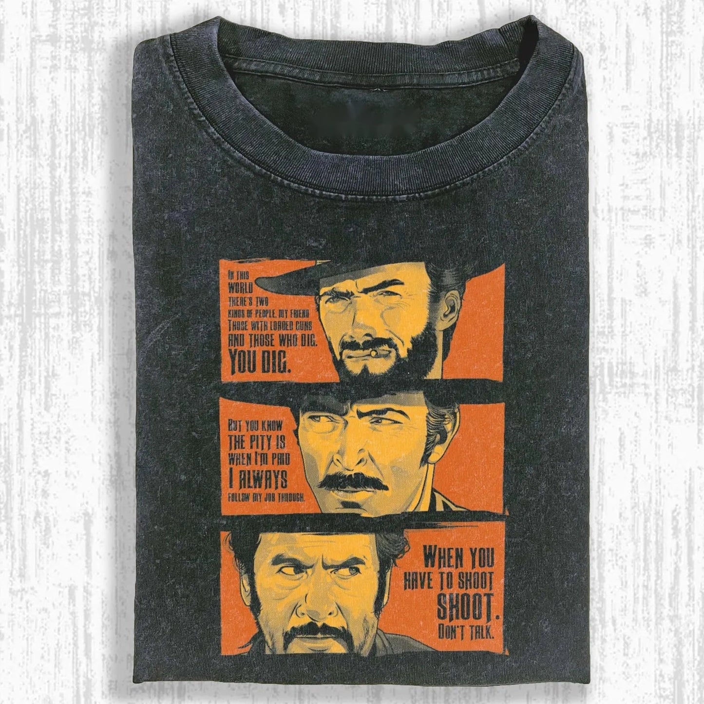 THE GOOD, THE BAD AND THE UGLY T-SHIRT