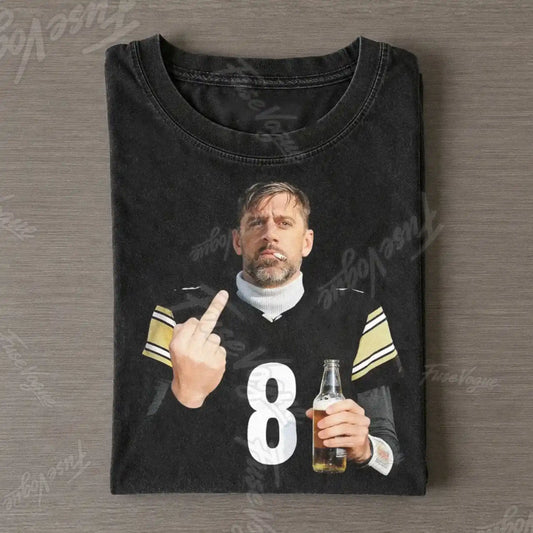 Aaron Rodgers New York Jets NFL Tee - FUSEVOGUE