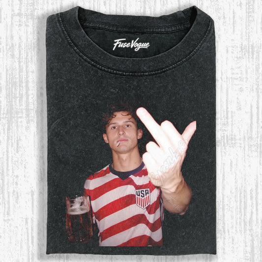 American Soccer Style Tee 1.3 - FUSEVOGUE