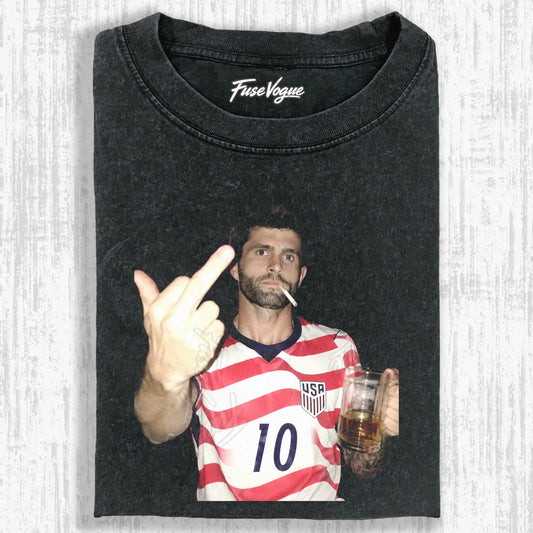 American Soccer Style Tee 4 - FUSEVOGUE