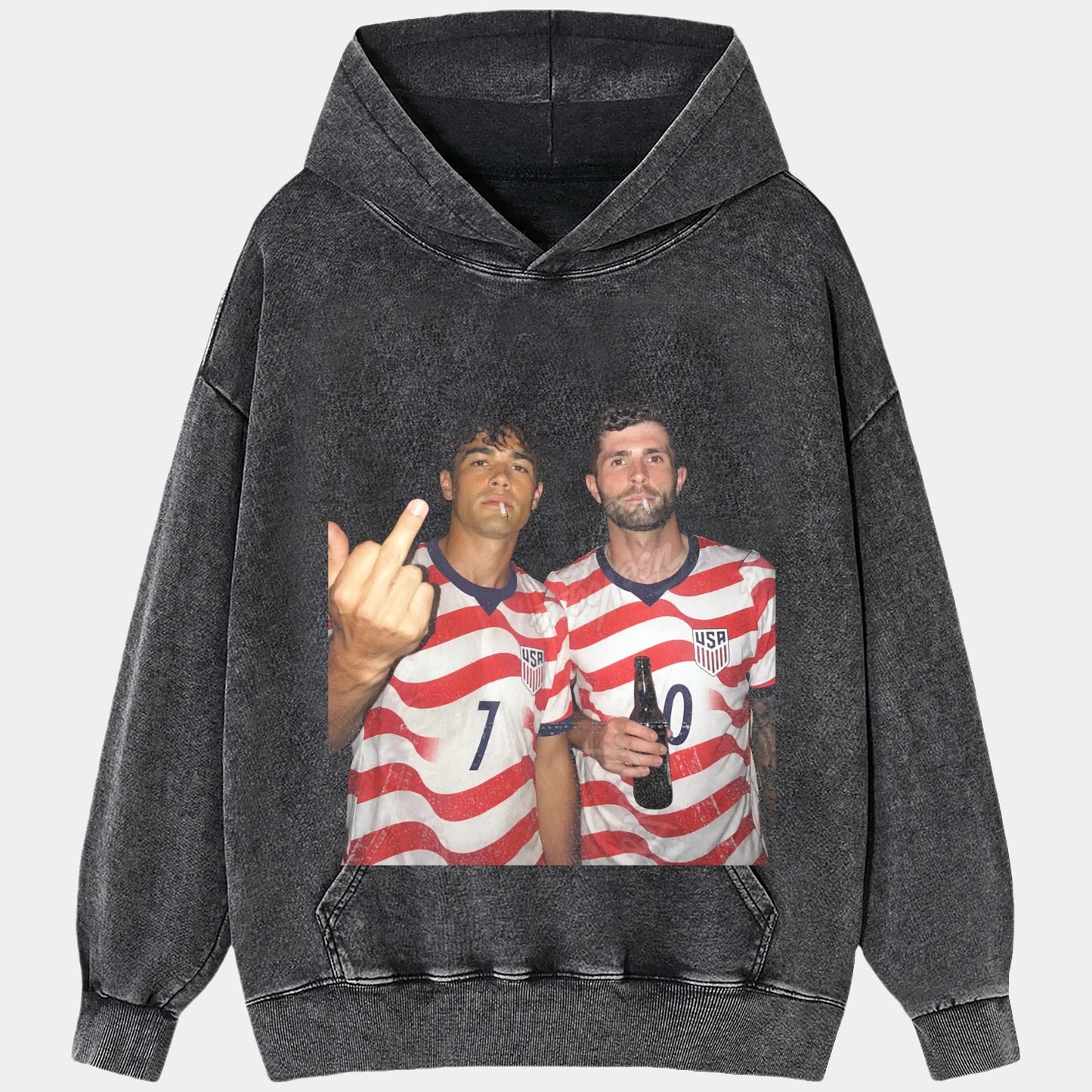 American Soccer Style Tee 6 - FUSEVOGUE