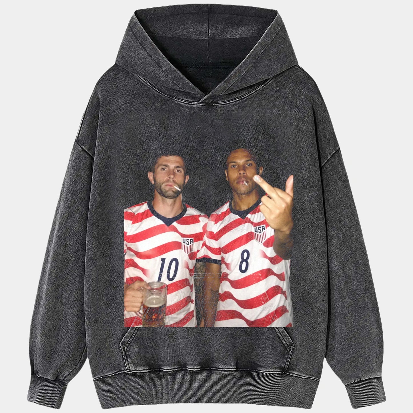 American Soccer Style Tee 7 - FUSEVOGUE