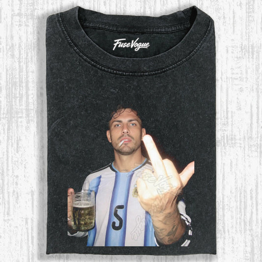 Argentina Football Style Tee 10 - FUSEVOGUE