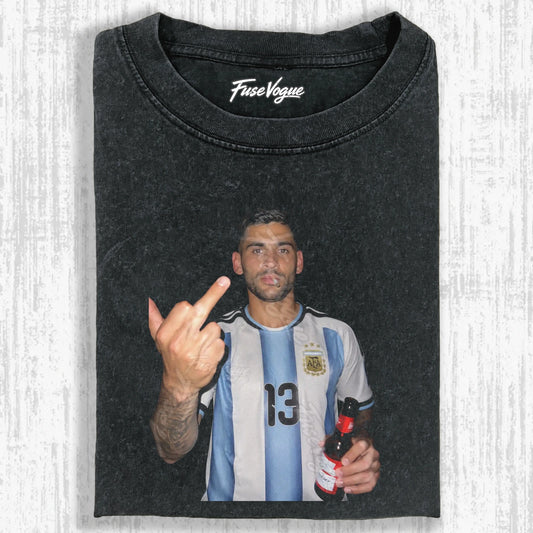Argentina Football Style Tee 3 - FUSEVOGUE