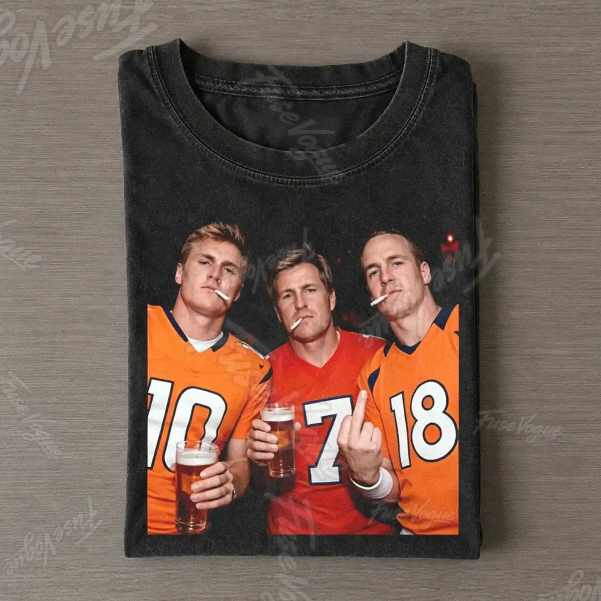 BN10 & JE7 & PM18 Broncos Tee - FUSEVOGUE