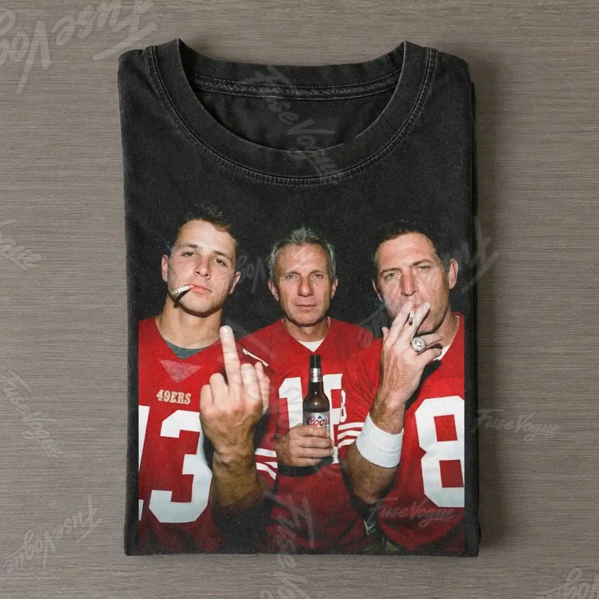 Brock Purdy & Joe Montana & Steve Young Football T-shirt - FUSEVOGUE