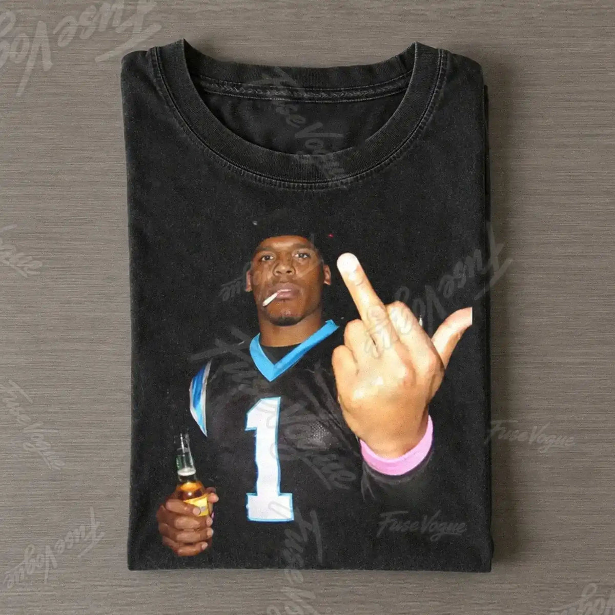 Cam Newton Football T-shirt - FUSEVOGUE