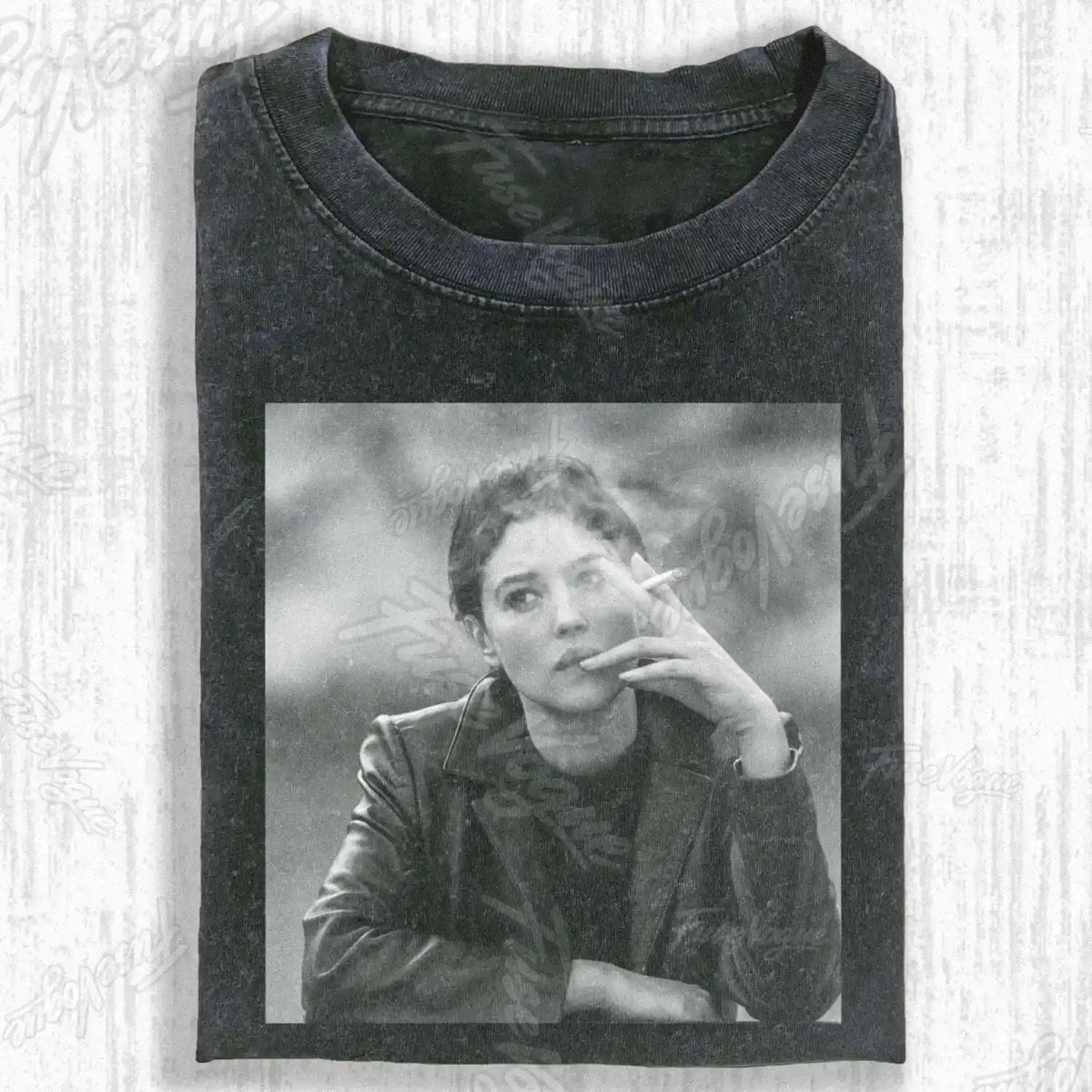 CASUAL REBEL SMOKE T-SHIRT - FUSEVOGUE