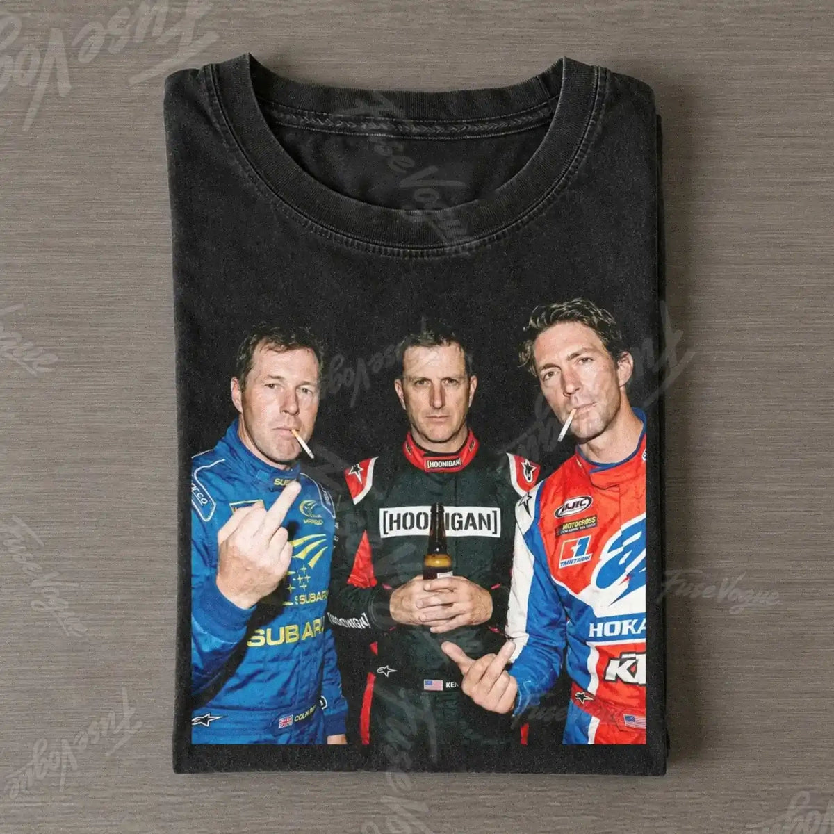 Colin McRae & Ken Block & Travis Pastrana丨WRC T-shirt - FUSEVOGUE