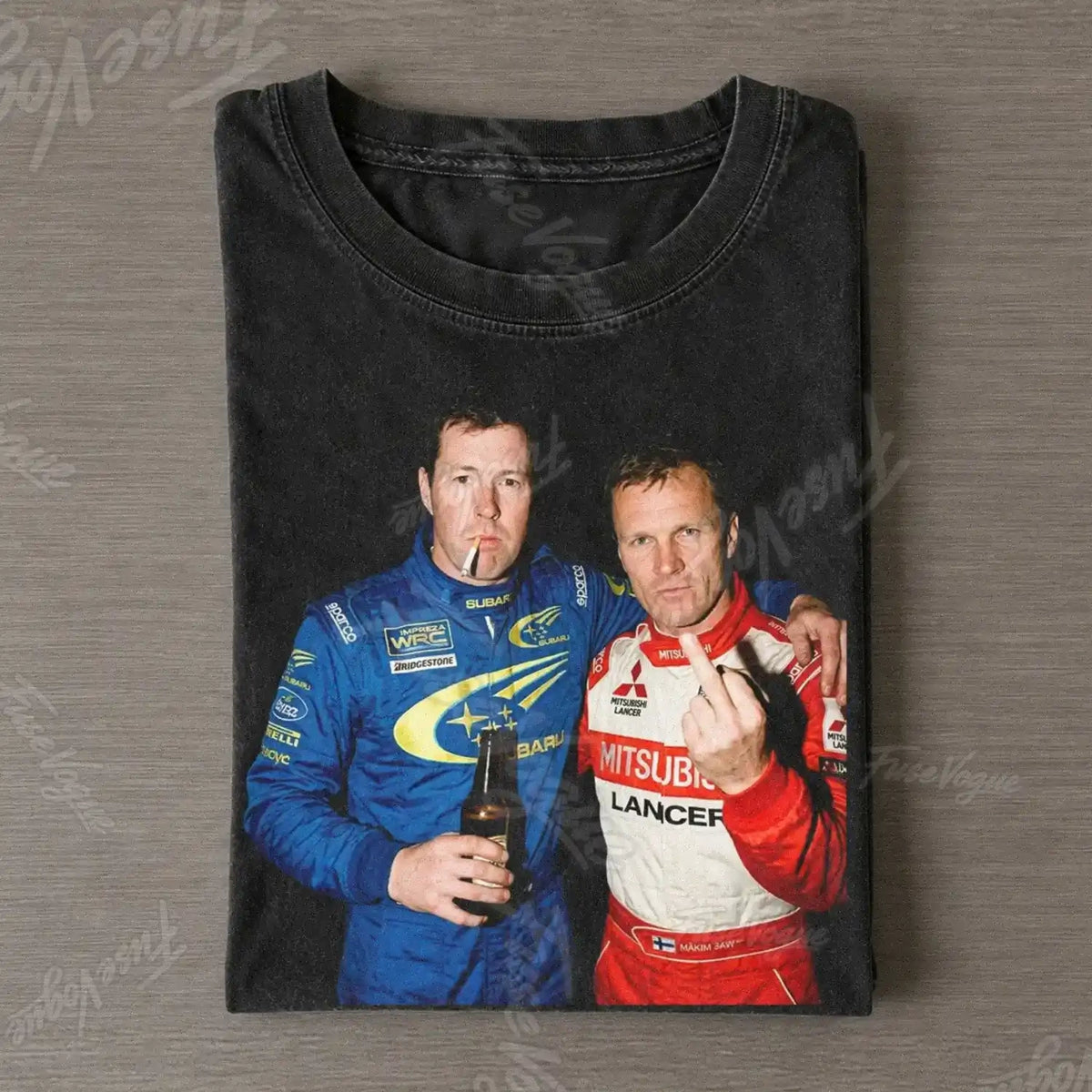 Colin McRae & Tommi Mäkinen丨WRC T-shirt - FUSEVOGUE