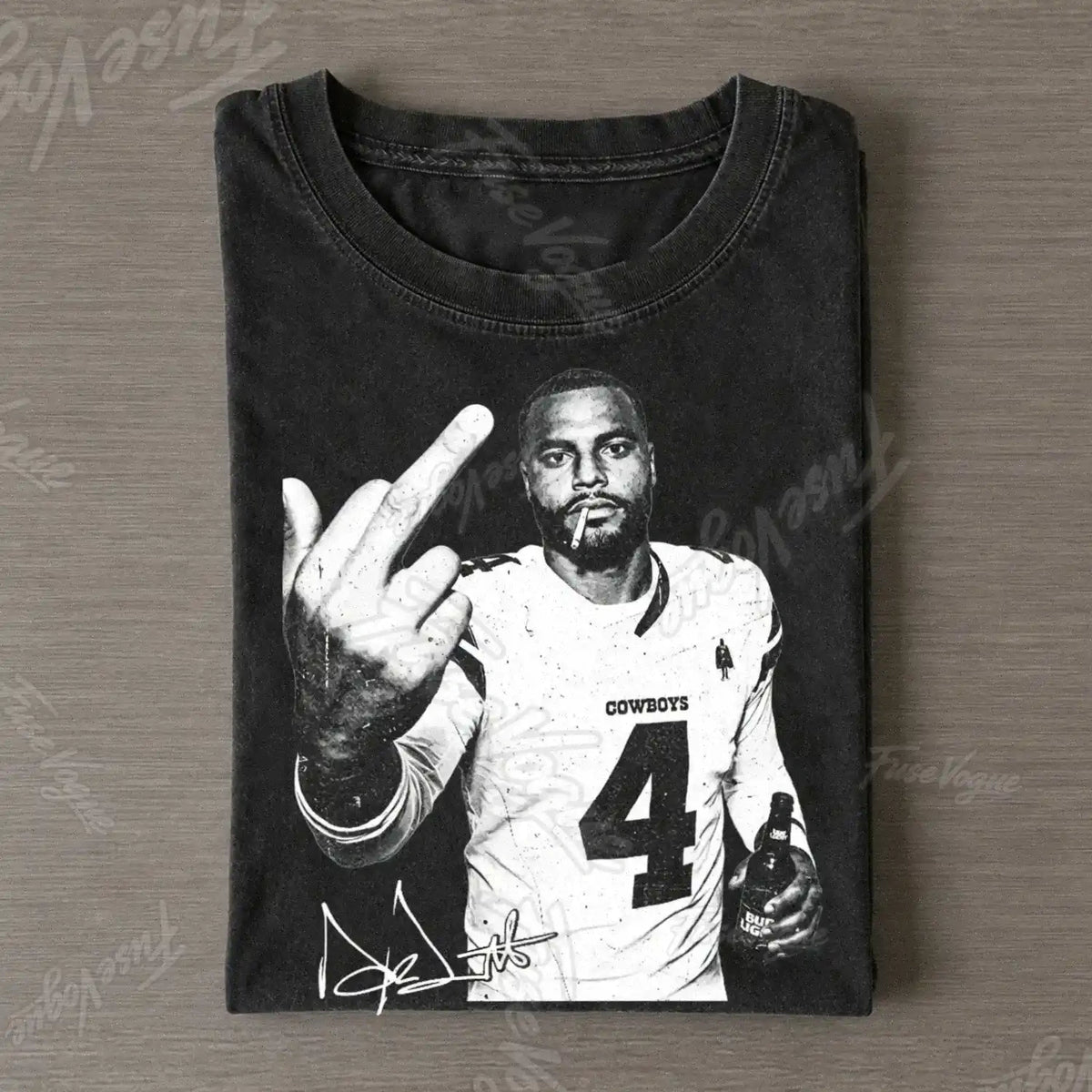 Dak Prescott Football T-shirt - FUSEVOGUE