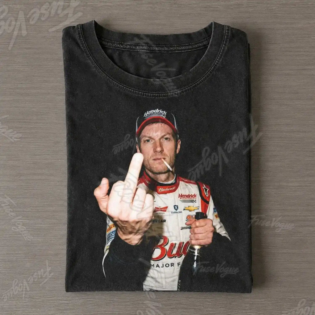 Dale Earnhardt Jr. Legend Nascar T-shirt - FUSEVOGUE