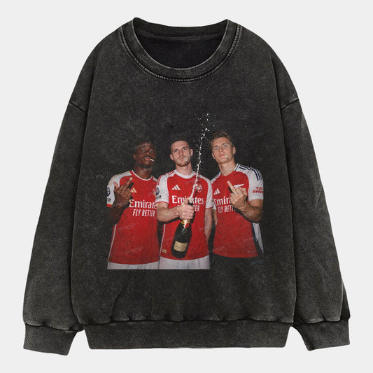 Declan Rice & Bukayo Saka & Martin Odegaard Tee 2.0 - FuseVogue