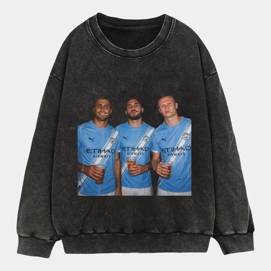 Erling Haaland & Rodri & Rayan Cherki Tee 3.0 - FuseVogue
