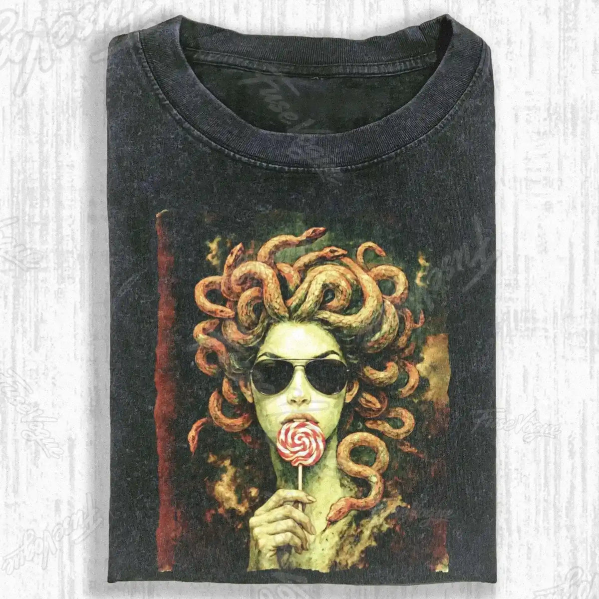 FUNNY MEDUS T-SHIRT - FUSEVOGUE