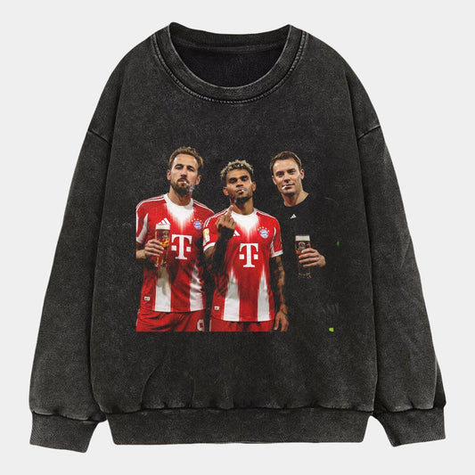 Harry Kane & Manuel Neuer & Luis Díaz Tee - FuseVogue