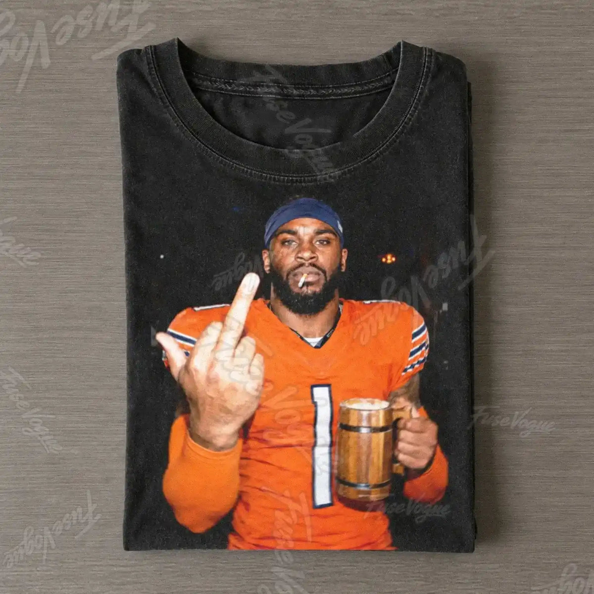 JJ1 Bears Football Tee - FUSEVOGUE