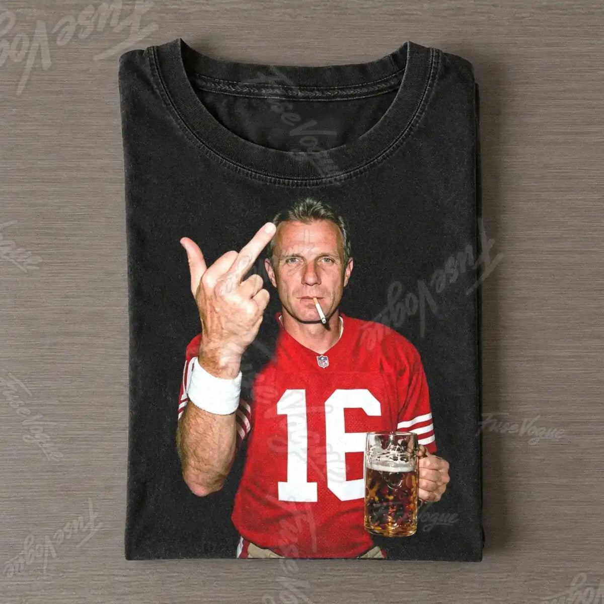 Joe Montana Football T-shirt - FUSEVOGUE