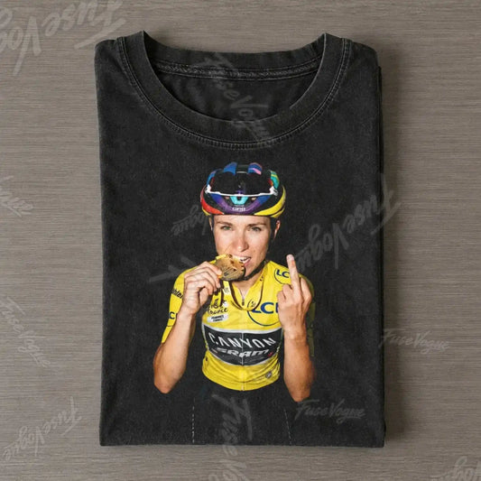 Kasia Niewiadoma Tour de France Femmes 2026 T-shirt - FUSEVOGUE