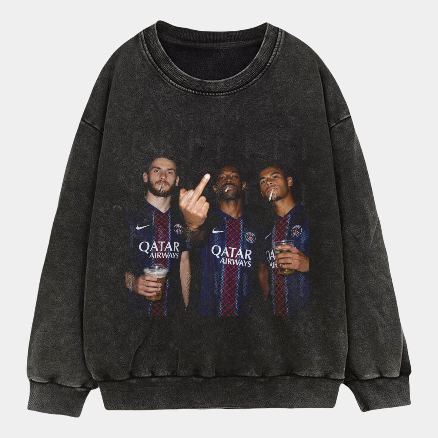Khvicha Kvaratskhelia & Désiré Doué & Ousmane Dembélé Tee - FuseVogue