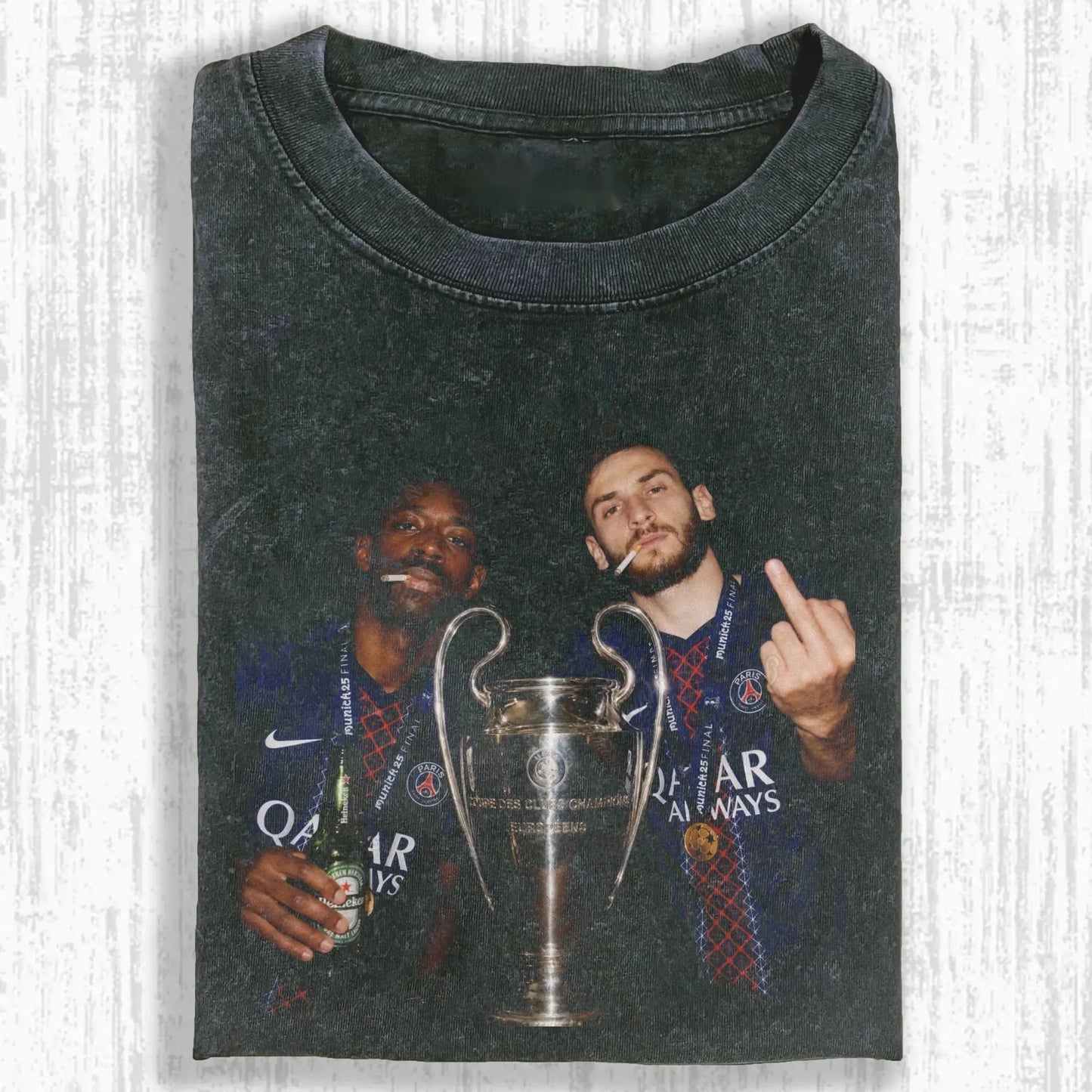Khvicha Kvaratskhelia & Ousmane Dembélé Tee 6.0 - FuseVogue