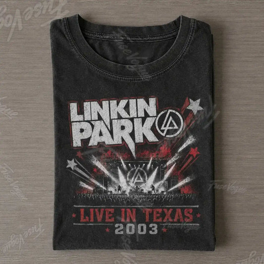 Linkin Park LIVE IN TEXAS Vintage Tee - FUSEVOGUE