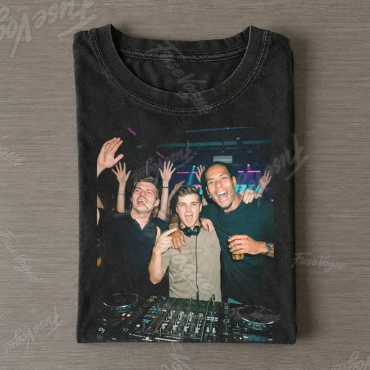 Max verstappen & Martin Garrix & Virgil van Dijk T-shirt - FUSEVOGUE